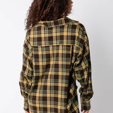 Cara Plaid Shirt - Green