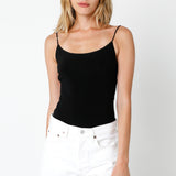 Miya Spaghetti Strap Bodysuit