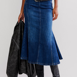 Zia Denim Skirt - Bad Habits