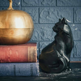 BLACK CAT CANDLE | PILLAR