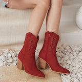 Clementine Western Bootie