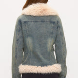 Glacier Denim Fusion Coat