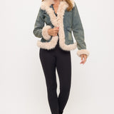 Glacier Denim Fusion Coat