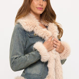 Glacier Denim Fusion Coat