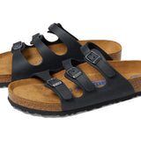 Florida Oiled Leather Sandal - Habana