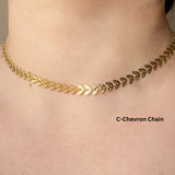 Dainty Gold Necklaces - 18k Gold PVD Plated Chains