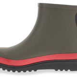 Atlas Ankle Rain Boot - Olive Crimson