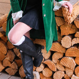 For the Re-Cord Midi Coat - Evergreen