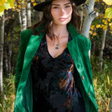 For the Re-Cord Midi Coat - Evergreen