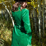 For the Re-Cord Midi Coat - Evergreen