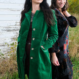 For the Re-Cord Midi Coat - Evergreen