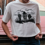 Wild Joy Boxy Crop T-Shirt - Bison