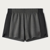 DreamGlow Colorblock Shorts - Pure Black - Heather