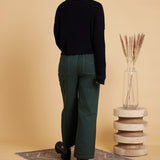 Diamond Knit Sweater - Black