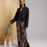 Elderberry Quilted Jacket - Black Fudge
