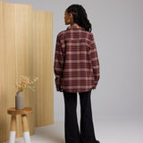 Shiloh Unisex Flannel Shirt - Fudge