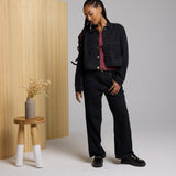 Sailor Denim Pants - Black