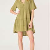 Flowy Tiered Mini Dress