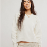 Spring Street Pullover -  Optic White