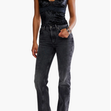 Bed of Roses Velvet Cami - Black