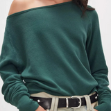 Jess Long Sleeve Top - Seamoss