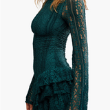 Tabby Lace Mini Dress - Seamoss