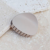 Matte Treasure Hair Claw Clip