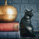 BLACK CAT CANDLE | PILLAR