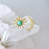 Amazonite Sun Ring