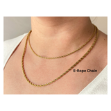 Dainty Gold Necklaces - 18k Gold PVD Plated Chains