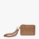 Rhodes Quilted Wallet w/ Chain Bangle