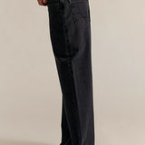 Tennessee Low Rise Boyfriend Jeans - Hideaway Black
