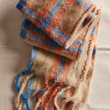 Highland Plaid Skinny Scarf