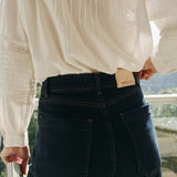 Patch Pocket Denim Trouser