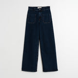 Patch Pocket Denim Trouser