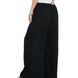 Stoneshine Junki Wide Leg Pants - Black