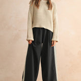 Scoop Neck Sweater - Cream