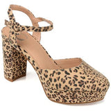 Roslynn Mary Jane Suede Heels
