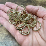 Brass Stack Rings