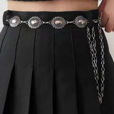 Retro Metal Chain Belt