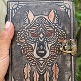 Wolf Embossed Journal