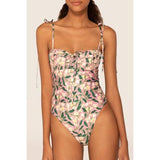 Strappy Onepiece Swimsuit