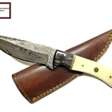 DAMASCUS STEEL HUNTING KNIFE BY TITAN TD-172