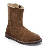 Uppsala Zip Shearling Suede Boot