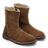 Uppsala Zip Shearling Suede Boot