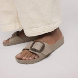 Madrid Big Buckle Eva - Gray Taupe