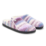 Zermatt Shearling Wool Slipper - Mauve Stripes
