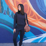 DreamGlow Cropped Mock Neck