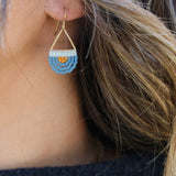 Moka Beaded Arch Earrings