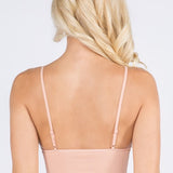 Ribbed Longline Seamless Bralette